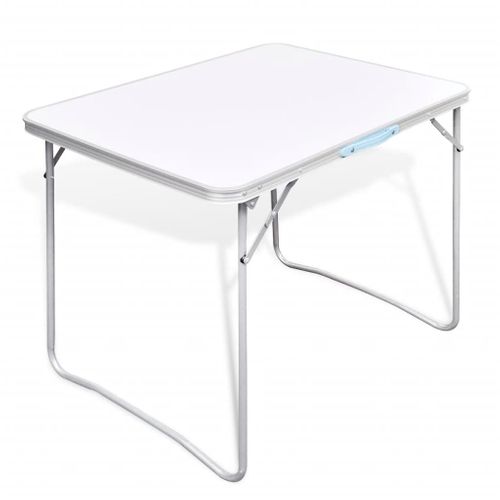 VidaXL campingtafel inklapbaar met metalen frame 80x60cm